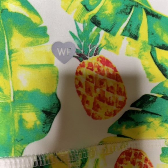 WILDFOX‎ sweat leggings pineapple tropical Size S - Picture 8 of 10